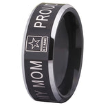 Proud Army Mom Ring