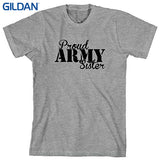 Proud Army Sister 100% Cotton T Shirts