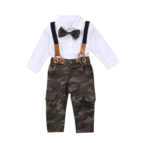 Cute Children's Outfit with Bow Tie